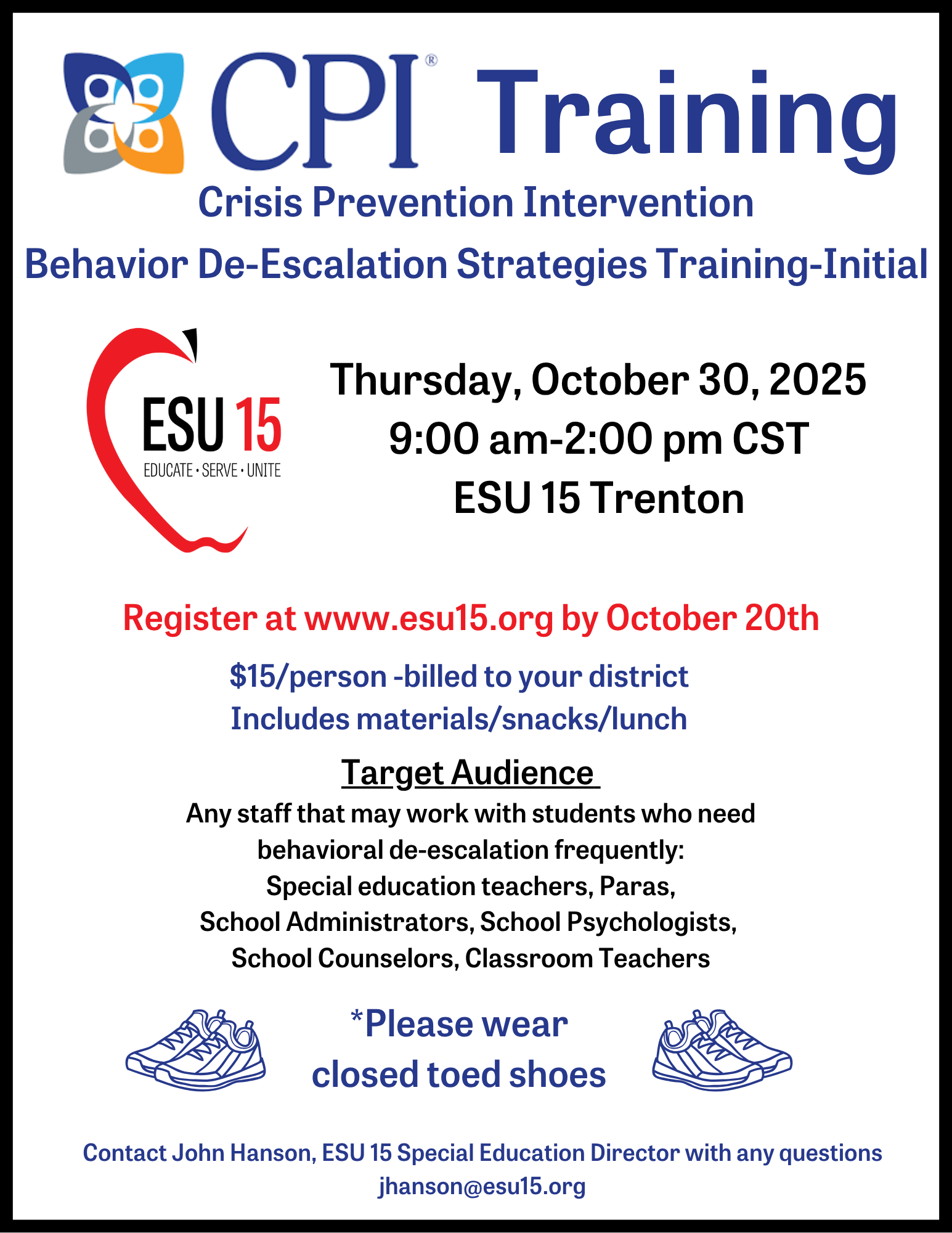 crisis prevention intervention training